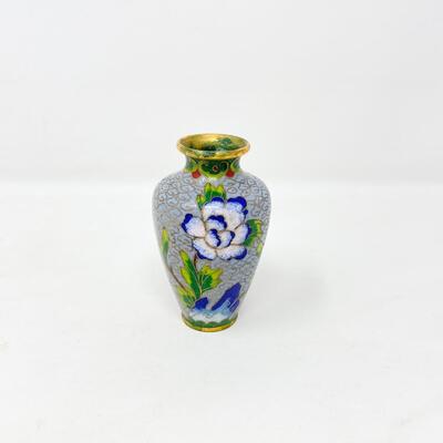 MINI ASIAN FLORAL BUD VASE