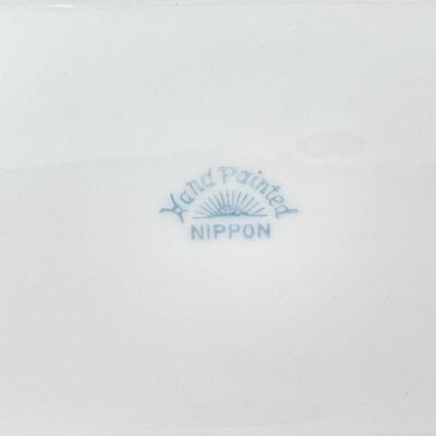 VINTAGE NIPPON RECTANGULAR FLORAL DISH