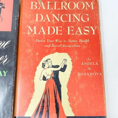VINTAGE BALLROOM DANCING BOOK BUNDLE - INCLUDES 1ST PRINTING!