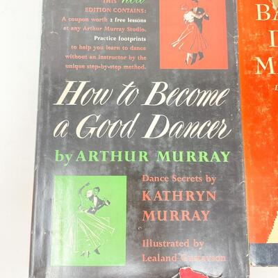 VINTAGE BALLROOM DANCING BOOK BUNDLE - INCLUDES 1ST PRINTING!