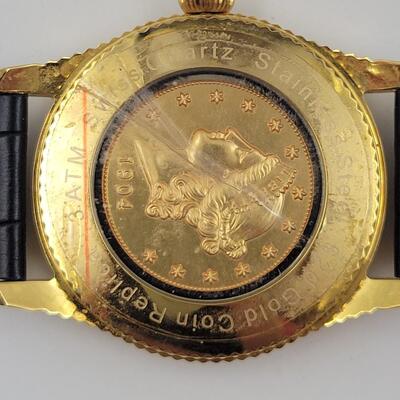 CROTON $20 1904 GOLD COIN REPLICA WATCH