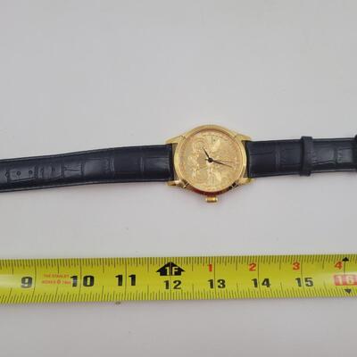 CROTON $20 1904 GOLD COIN REPLICA WATCH