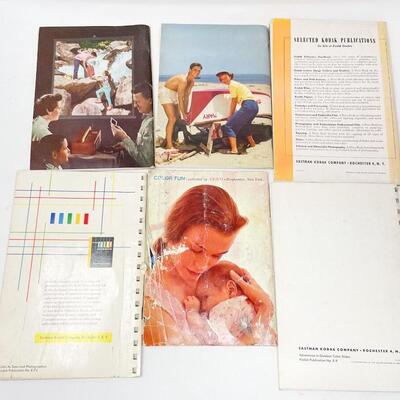 VINTAGE COLOR PHOTOGRAPHY BOOKLET BUNDLE