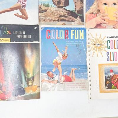 VINTAGE COLOR PHOTOGRAPHY BOOKLET BUNDLE