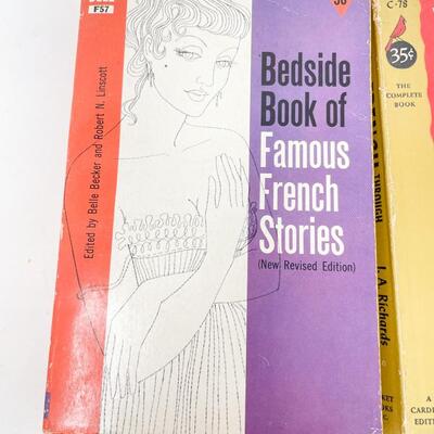 VINTAGE FRENCH BOOK BUNDLE