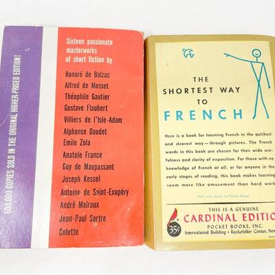 VINTAGE FRENCH BOOK BUNDLE