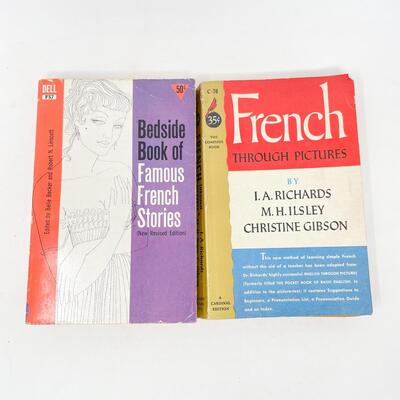 VINTAGE FRENCH BOOK BUNDLE