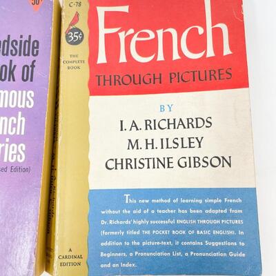 VINTAGE FRENCH BOOK BUNDLE