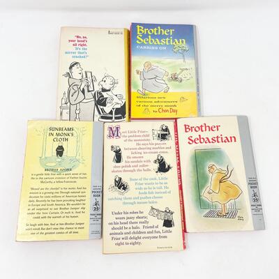 VINTAGE FRIAR/MONK CARTOON BOOK BUNDLE