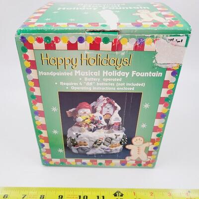 HAPPY HOLIDAY'S MUSICAL WATER FOUNTAIN