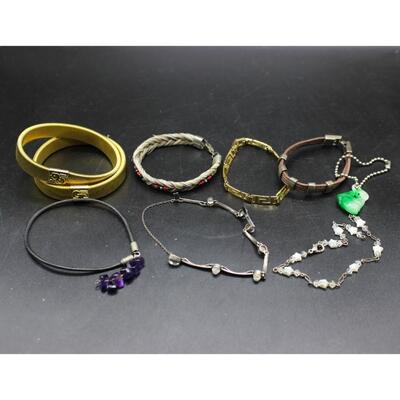 Lot of Various Costume Jewelry Bracelets Charms and More