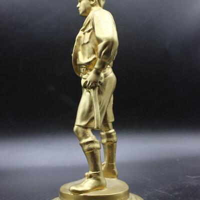Vintage R. Tait McKenzie Boy Scout Metal Trophy Service Award