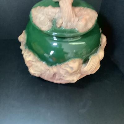 A - 316. Charlestowne Porcelain Cookie Jar