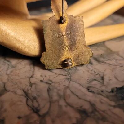 Lot 229: Vintage WW2 160th Field Artillery Military Pin