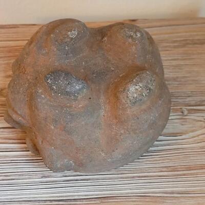 Lot 234: Authentic Pre-Columbian Figural Stone Mortar