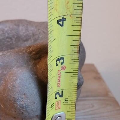 Lot 234: Authentic Pre-Columbian Figural Stone Mortar