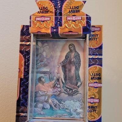 Lot 235: Mexican Tin Alter Art