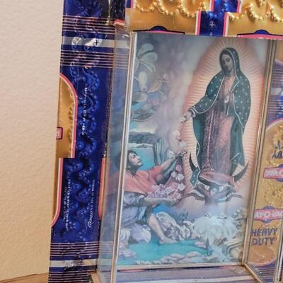 Lot 235: Mexican Tin Alter Art