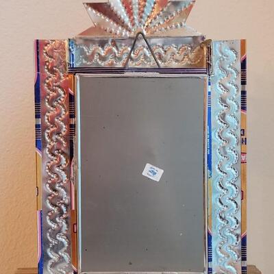 Lot 235: Mexican Tin Alter Art