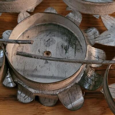 Lot 237: Vintage 1950's Mexican Tin Mirror