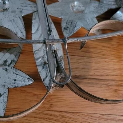 Lot 237: Vintage 1950's Mexican Tin Mirror