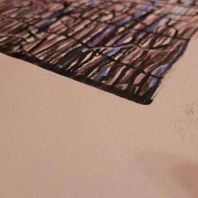 Lot 238: RANDY PIJOAN Handpainted Aquatint