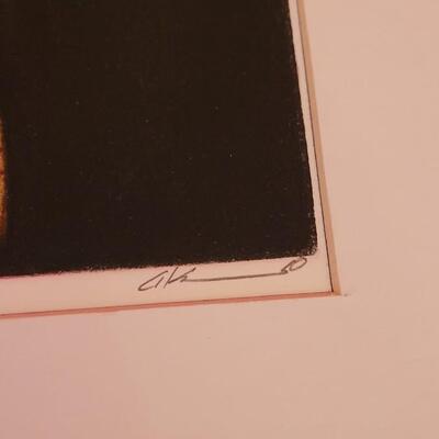Lot 239: GORDAN K. SHERMAN "Bite Marque" Intaglio