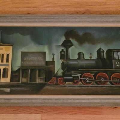 Lot 240: Original Oil Painting by Colorado Modernist WILLIAM SANDERSON