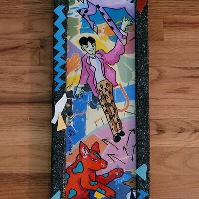 Lot 242: Noted Denver Artist LOUIS RECCHIA "Performance", 1991