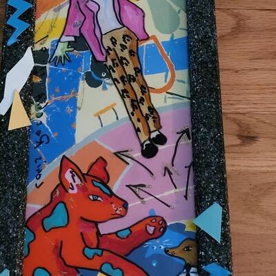 Lot 242: Noted Denver Artist LOUIS RECCHIA "Performance", 1991