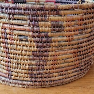 Lot 243: Vintage Mexican Toluca Valley Figural Basket