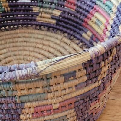 Lot 243: Vintage Mexican Toluca Valley Figural Basket