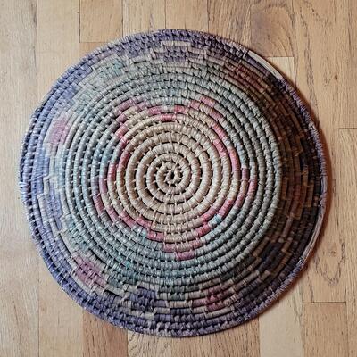 Lot 244: Vintage Mexican Toluca Valley Basket