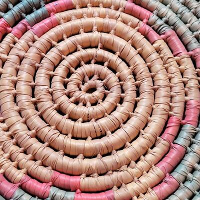 Lot 244: Vintage Mexican Toluca Valley Basket