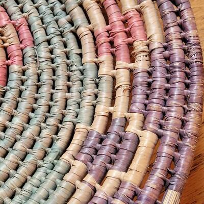 Lot 244: Vintage Mexican Toluca Valley Basket