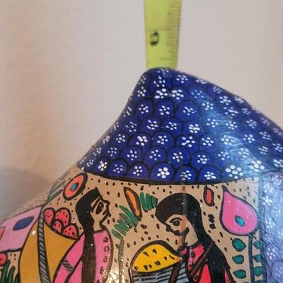 Lot 247: Mexican Handpainted Pottery by FLORA DE La Cruz