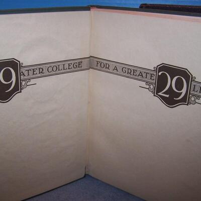 LOT 45  COLORADO STATE UNIVERSITY YEARBOOKS SILVER SPRUCE 1929/30/33