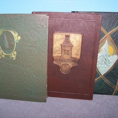 LOT 45  COLORADO STATE UNIVERSITY YEARBOOKS SILVER SPRUCE 1929/30/33