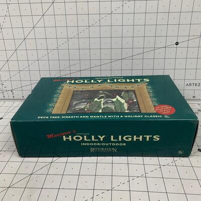 #22 Restoration Hardware Holly Lights in Box