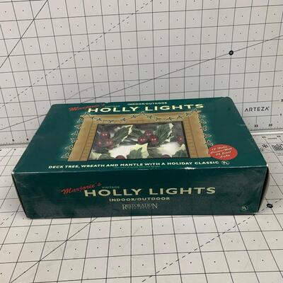 #23 Restoration Hardware Holly Lights in Box