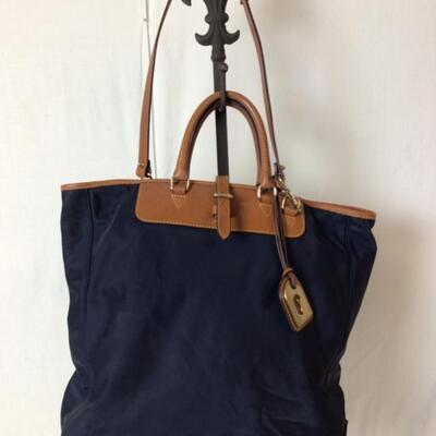 C408 Dooney & Bourke Navy Blue Handbag