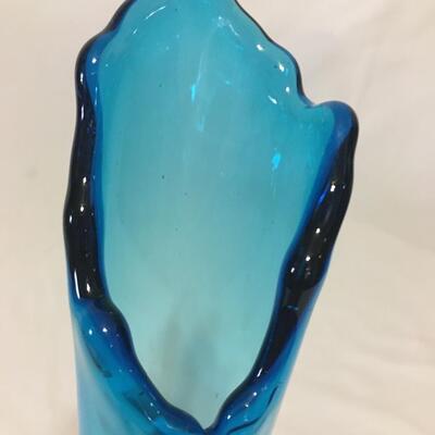 13 inch Blue vase