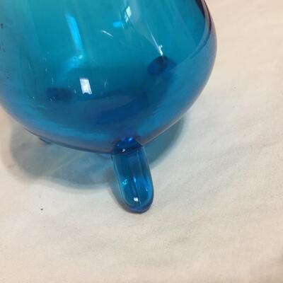 13 inch Blue vase