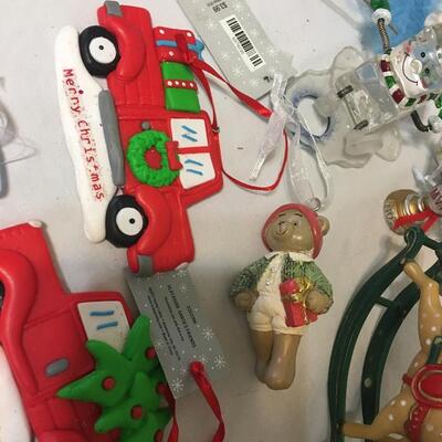 Lot of Ornaments With Tags