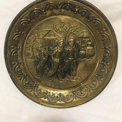 Vintage Brass wall plate