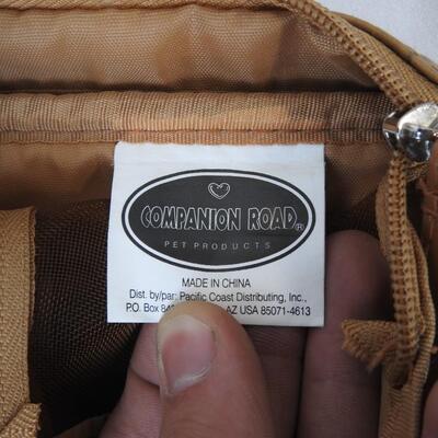 2 Bags, Calvin Klein Black Travel Bag, Brown Companion Road Pet Bag