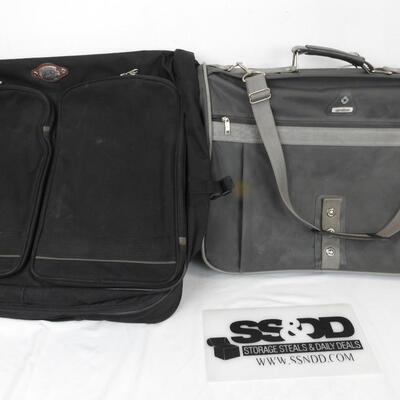 2 pc Luggage: Samsonite and Renegades Garment Bags