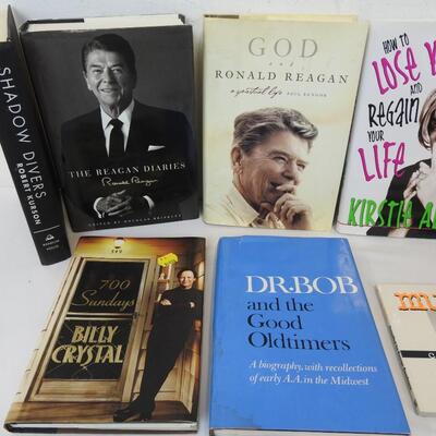 11 Non-Fiction Biography Books: Reagan, Billy Crystal, Kirstie Alley