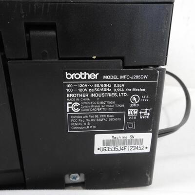 Brother MFC-J285DW Printer, Turns On