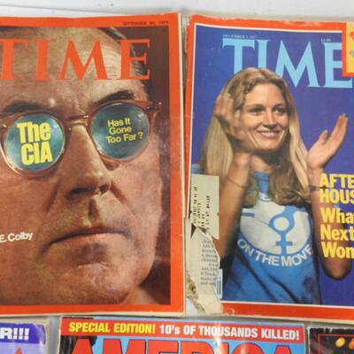 9 Magazines, Time Magazine, World Trade Center, 2002 Olympics